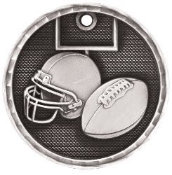 2" Antique 3D sports Medal