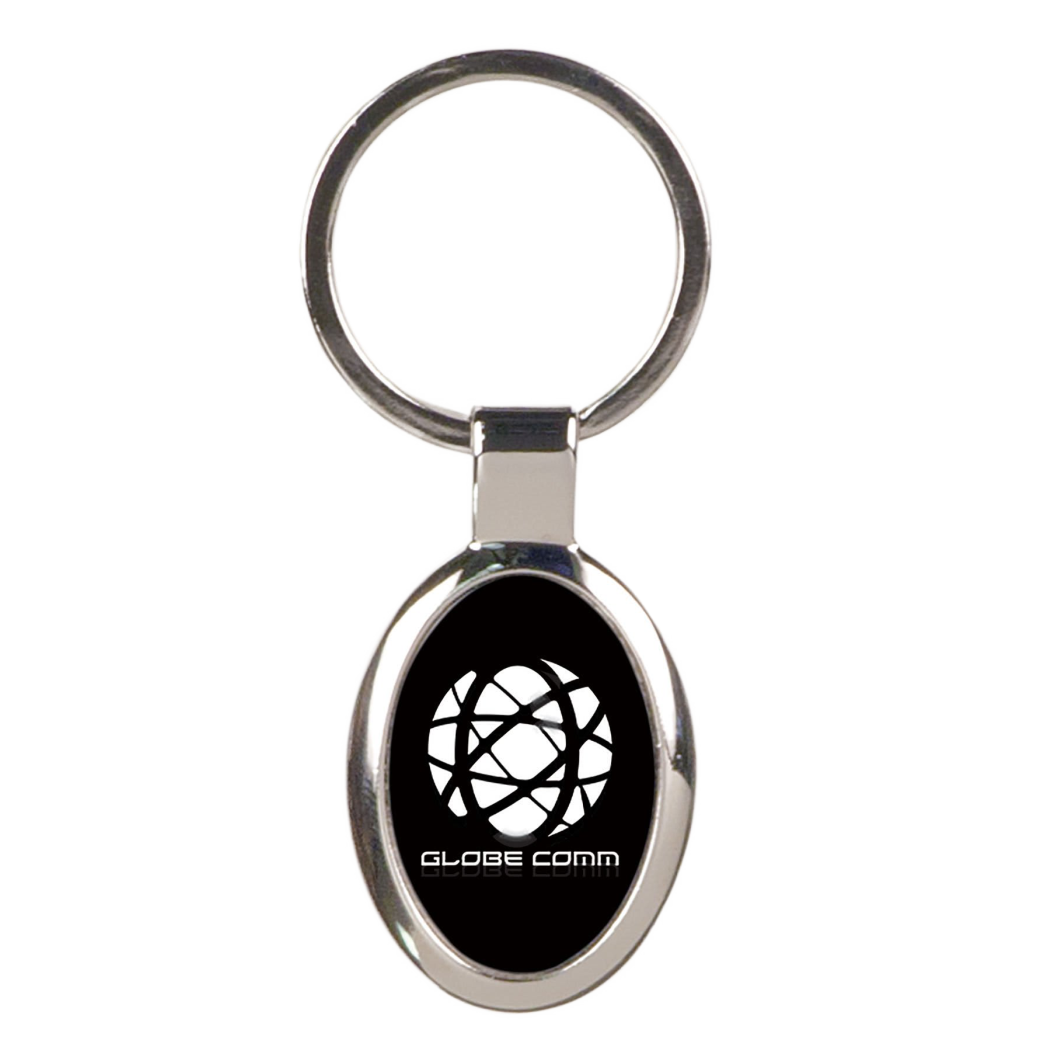 Oval Keychain