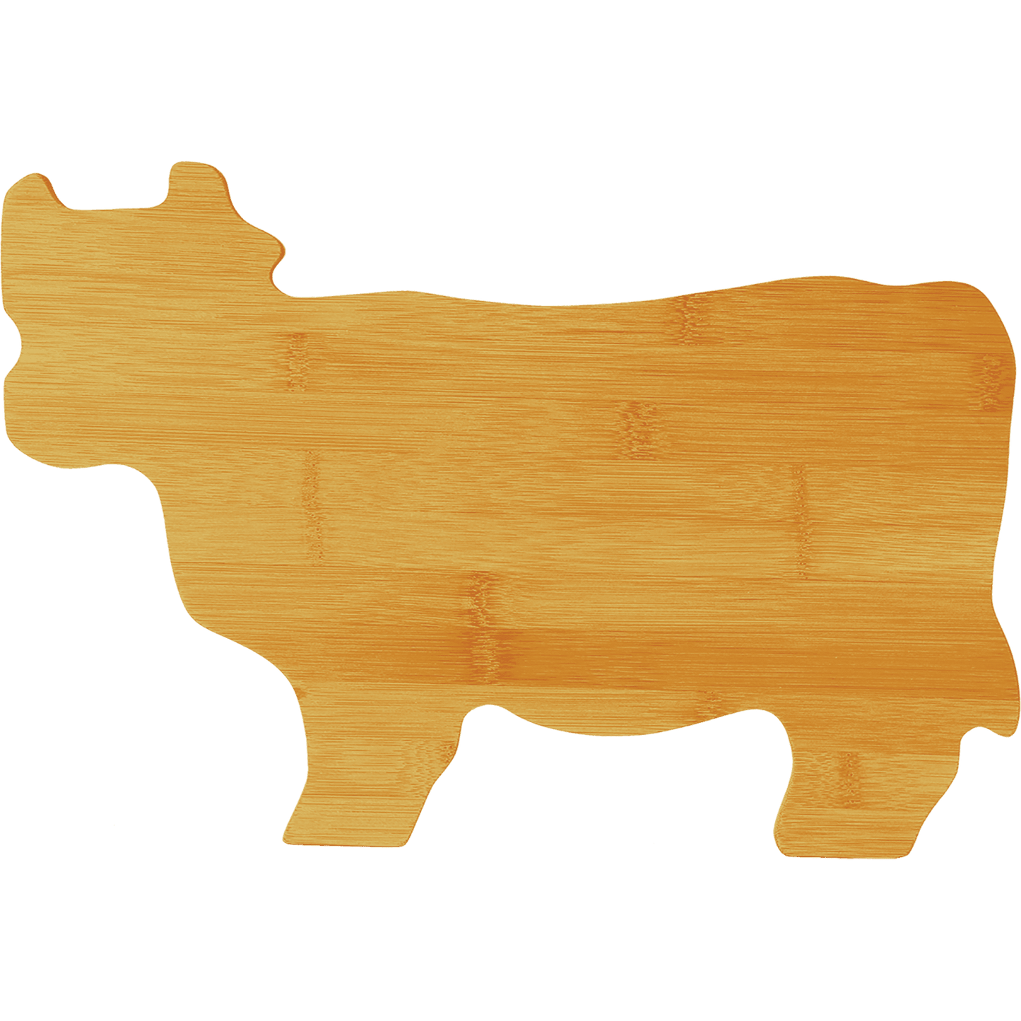 Bamboo Cow Shaped Cutting Board