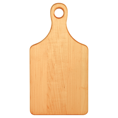 Bamboo Paddle Shape Cutting Board