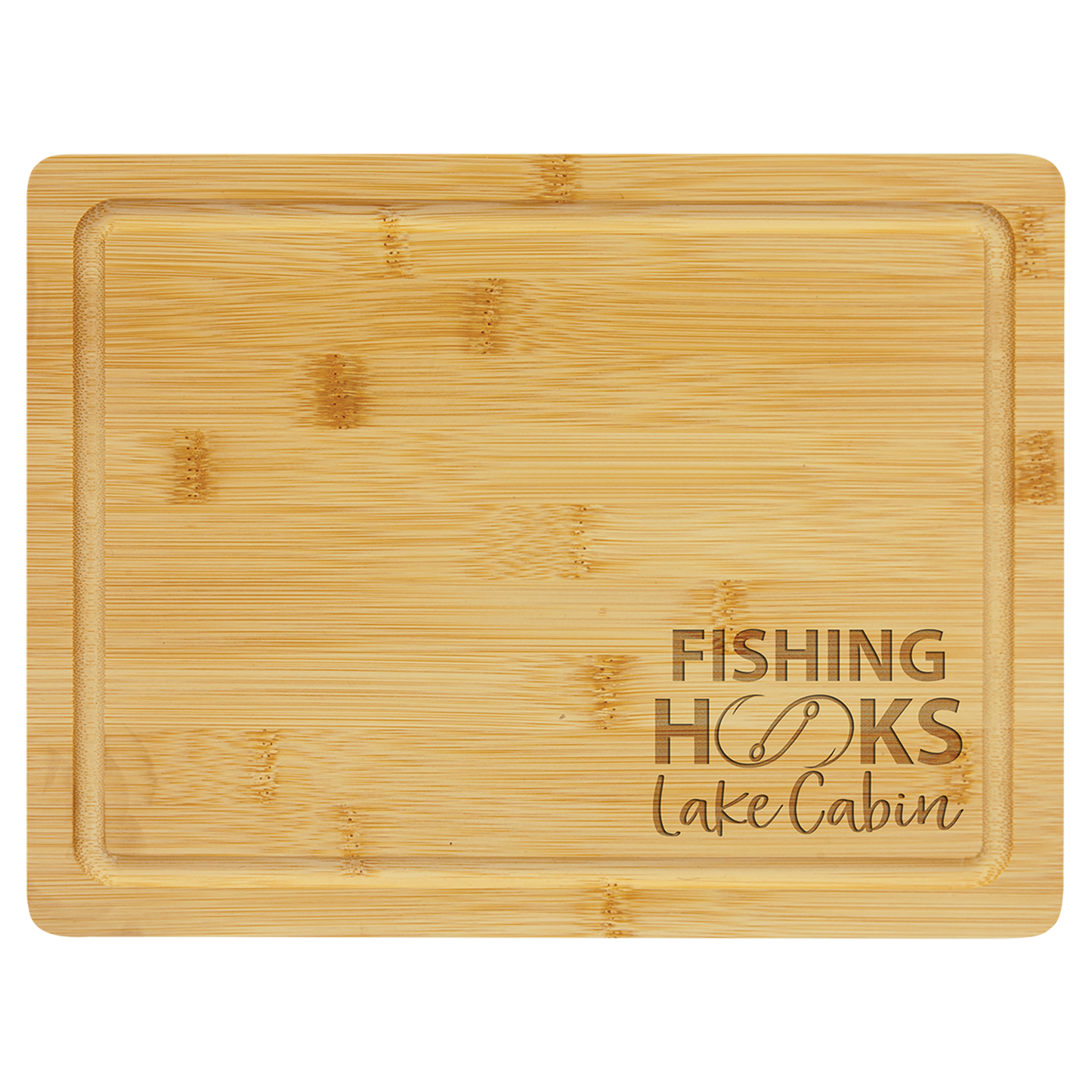 Bamboo Cutting Board with Drip Ring 11