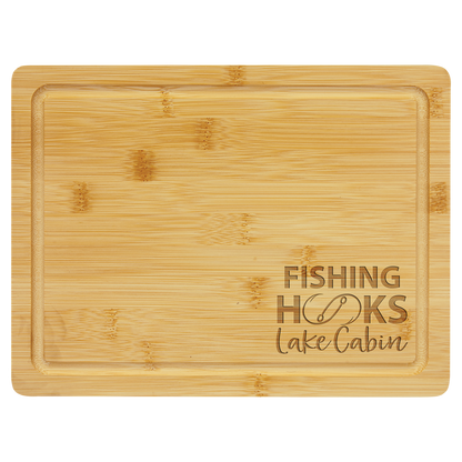 Bamboo Cutting Board with Drip Ring 11