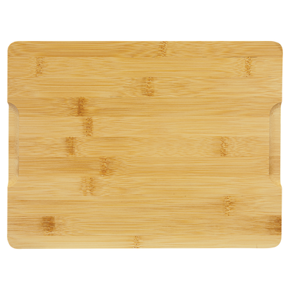 Bamboo Cutting Board with Drip Ring 11