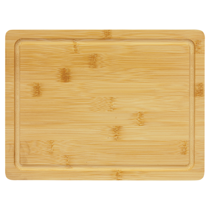 Bamboo Cutting Board with Drip Ring 11