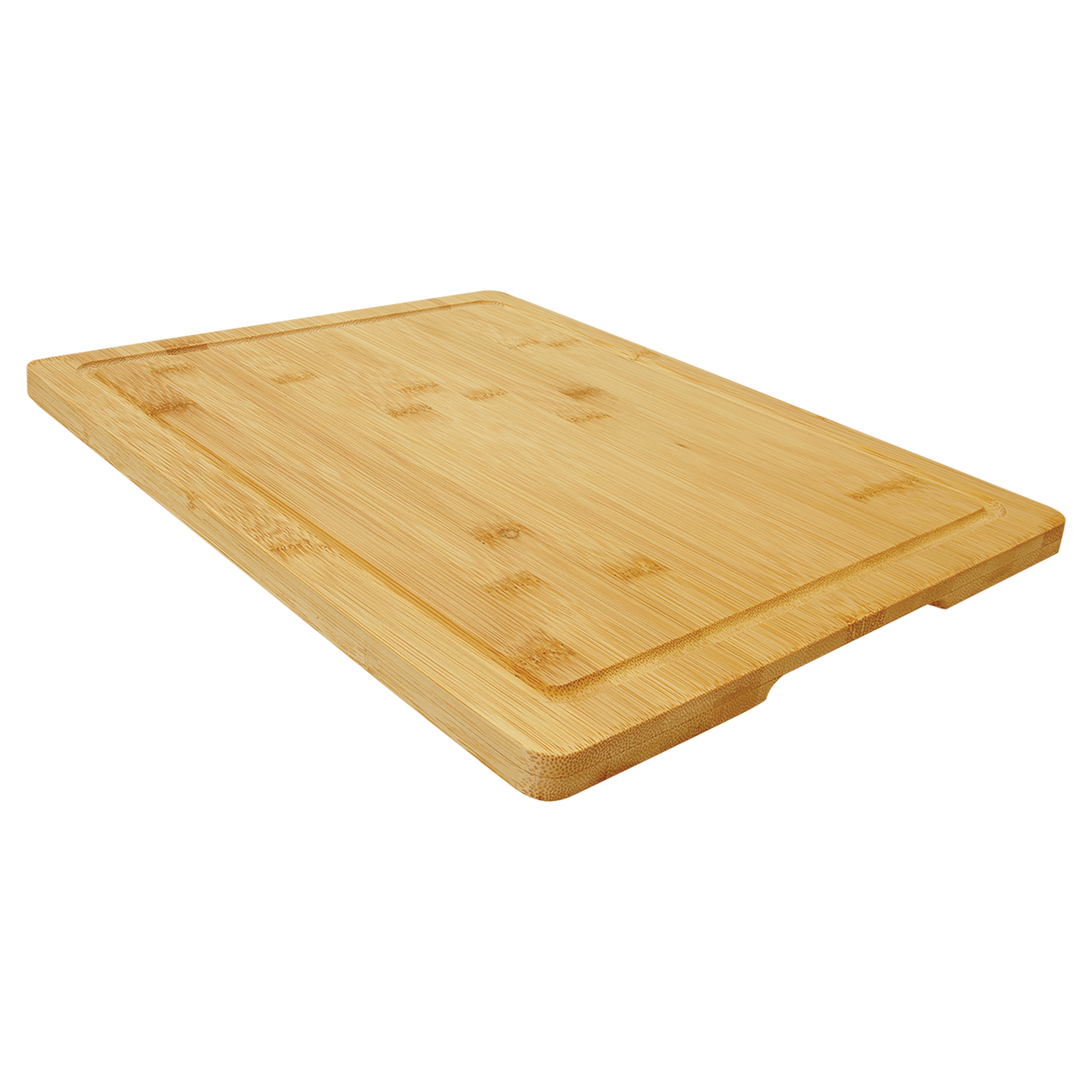 Bamboo Cutting Board with Drip Ring 13