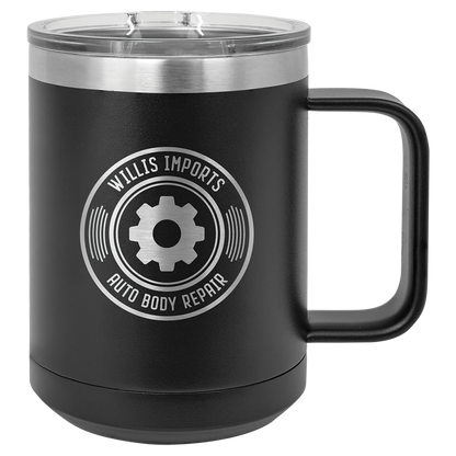 15 oz Mug w/slider lid