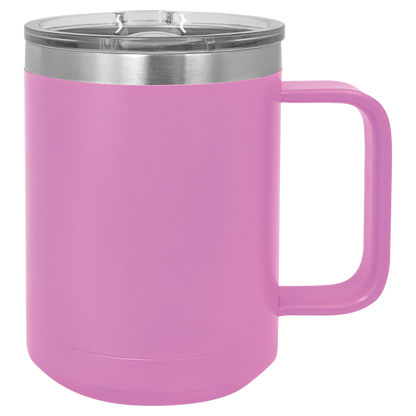 15 oz Mug w/slider lid